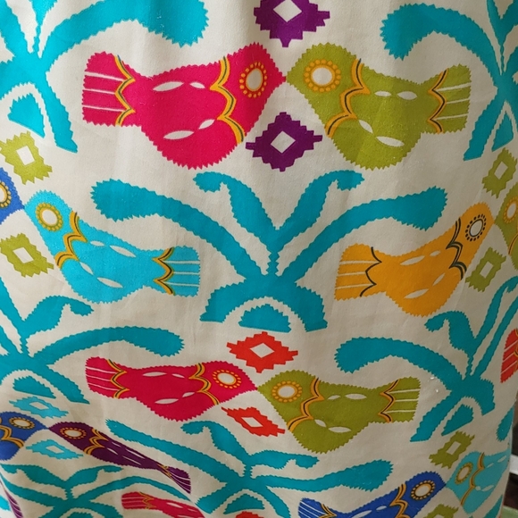 Judith March one shoulder sundress with bird print - Picture 3 of 5